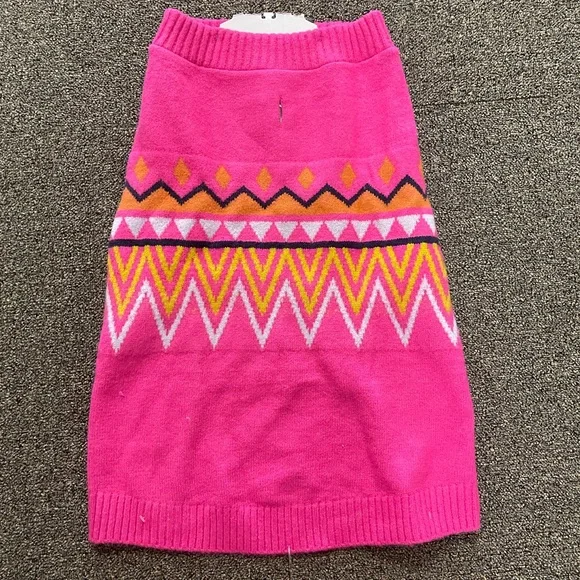 NWT XL Boots & Barkley Pink Dog Sweater - Picture 1 of 5